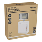 LÂMPADA DE EMERGÊNCIA BLOCO EVO 2W 6000K - AVANT