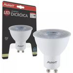 LÂMPADA DICRÓICA MR16 LED, 4,8W, EMISSÃO DE LUZ NEUTRA NE4000K, BIVOLT, AVANT