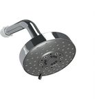 CHUVEIRO ARTICULADO REDONDO C/ REGULAGEM DE JATO