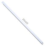 CANALETA PARA FIOS BRANCA POLIESTIRENO 20X20X2000M