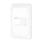 CONJUNTO 4X2 1 INTERRUPTOR SIMPLES 10A