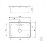 KIT CUBA TRAMONTINA COM LIXEIRA,TÁBUA DE MADEIRA, DOSADOR DE SABÃO, CESTO ARAMADO E VÁLVULA