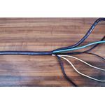 ORGANIZADOR DE FIOS E CABOS 19MM X 1,5M PRETO - 1 PEÇA