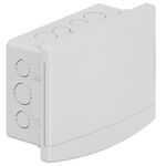 QUADRO DE DISTRIBUIÇÃO DE EMBUTIR COM BARRAMENTO PORTA BRANCA TIGRE