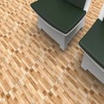 PISO 43X43 CERAL MADERATO MARROM