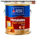 Tinta Metalatex Super LavÁvel 3,6 Litros Sherwin Williams