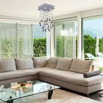 Plafon Brilhante Base Quadrada 4 Luzes 50w Bivolt Inox