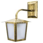 Arandela Colonial Quadrada Pequena E-27/l-2-b IDEAL 