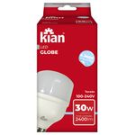 LÂmpada Led Globe E27 6500k Bivolt Kian