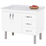 Gabinete De Cozinha Sem Tampo 116,2cm TÓquio Aj Rorato