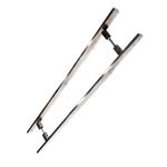 PUXADOR DE PORTA PLANO ALUMINIO POLIDO