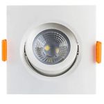 Spot Easy Led De Embutir Quadrado 9,5cm 7w