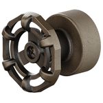 ACABAMENTO PARA REGISTRO 3/4'' 1/2'' 1'' LIVING 700