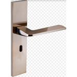 FECHADURA ULTRA LINE ESPELHO 55MM LATONADO