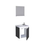 KIT GABINETE DE MADEIRA ÔNIX 