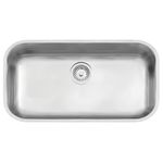 Cuba Retangular Aco Inox 56x34 Com Valvula