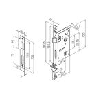 FECHADURA ZM CONCEPT RQ1 414 - PADO