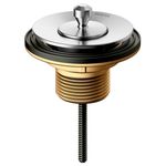 Valvula De Saida D\'agua Universal Com Tampa De Metal Docol