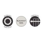 CORTINA PRATIKA YORK SLIM AREIA