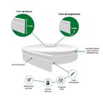 RodapÉ Rp16 7x1cm Rolo Branco