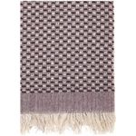 MANTA DECORATIVA MONTREAL BORDÔ