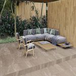 PORCELANATO 72X72 SAVANE BASALTO BEIGE EXTERNO EXTRA