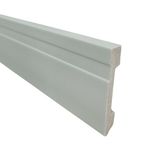 RODAPÉ FRISADO SLIM POLIESTIRENO KIT COM 02 PEÇAS