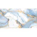 REGUA 61X116 ROCHA FORTE ORGANIC BLUE POLIDO