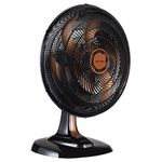VENTILADOR OSCILANTE MESA TURBO 6 PÁS 50 CM BRONZE 127V PREMIUM