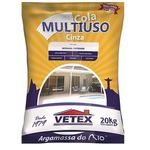 ARGAMASSA CINZA AC3 MULTIUSO 10X1 VETEX 20KG