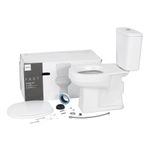 KIT COMPLETO VASO COM CAIXA ACOPLADA FAST BRANCO DECA