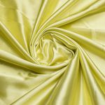 Tecido Cetim Amarelo Light