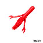 Isca Soft Camalesma Fire Tube 10cm 11g c/ 2 unid. Cor Super Red