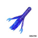 Isca Soft Camalesma Fire Tube 10cm 11g c/ 2 unid. Cor Blue Shine