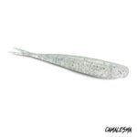 Isca Soft Camalesma Free Shad 9cm c/ 4 unid. Cor Transparente