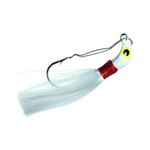 Isca Lori Jig Antienrosco 8g Cor Branco e Vermelho