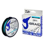 LINHA MULTIFILAMENTO DAIWA J-BRAID X4U 270m - Azul