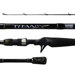 Vara p/ Carretilha Marine Sports Titan X 8-17lbs 6'0"(1,83m) Inteiriça