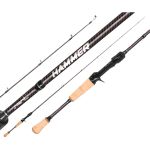 Vara Saint Plus New Hammer 4-12lbs 5'8"(1,73m) 581bc - Inteiriça p/ Carretilha