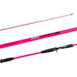 Vara Saint Plus Pro Tamba LBS-2402 BC 25-50lbs 2,40m Cor Pink 2 Partes p/ Carretilha