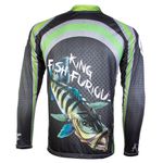 Camiseta de Pesca King Manga Longa - KFF10