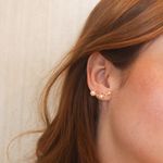 Ear Cuff Capri- banho prata