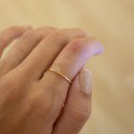 Anel Candance- banho ouro 18k