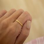 Anel Hera- banho ouro 18k