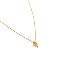 Colar Heart- banho ouro 18k