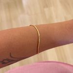 Bracelete Camile- banho ouro 18k