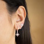 Argolinha Lunar- banho prata