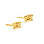 Mini Brinco Kani- banho ouro 18k