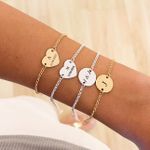 Pulseira Heart- banho ouro 18k