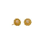 Mini Brinco Pearl- banho ouro 18k